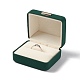 Cajas de regalo de anillo de cuero de pu LBOX-I002-01A-1
