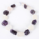 Cristal de pierres précieuses naturelles et quartz améthyste brins de perles brins bruts G-E219-01-2
