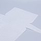 プラスチックメッシュキャンバスシート  刺繍用  アクリル毛糸クラフト  ニットとかぎ針編みのプロジェクト  ホワイト  41.8x45.8x0.15cm  穴：2x2mm DIY-M007-03-3