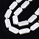 Hilos de cuentas de perlas de imitación de plástico abs KY-N015-06-B01-3