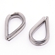 304 Stainless Steel Wire Rope Thimbles STAS-WH0023-18D-1