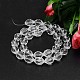 Faceted Oval Imitation Austrian Crystal Bead Strands G-M192-9x6mm-01A-2