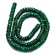Synthetic Malachite Beads Strands G-K245-B01-02-2