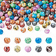 Spritewelry 200Pcs 10 Colors Painted Glass Beads Strands GLAA-SW0001-03-2
