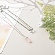 Kugel- und Schmetterlingsanhänger-Halsketten-Set für Frauengeschenk NJEW-JN03652-4