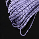 Плетеные имитация кожаные шнуры LC-S002-5mm-09-1