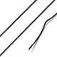 3本撚り丸ナイロン糸  スプールで  ブラック  0.2mm  約109.36ヤード（100m）/ロール NWIR-Q001-01E-05-3
