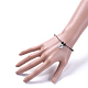 Adjustable Cowhide Cord Charm Bracelets BJEW-JB05015-02-4