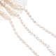 Nbeads alrededor de 116 pieza de perlas de agua dulce cultivadas naturales PEAR-NB0001-86-1