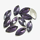 Cabujones de cristal con rhinestone RGLA-T083-7x15mm-16-1