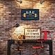 Creatcabin metallblechschilder bar und taverne vintage zeichen eisenmalerei retro plakette poster für küchenkneipe garagendekoration AJEW-WH0157-014-6