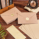 CRASPIRE Gilding Classical Kraft Paper Envelopes with Stickers DIY-CP0004-86A-4