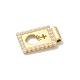 Латунные подвески KK-H079-07G-3