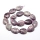 Chapelets de perles en jade lilas naturel G-L305-01-2