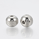 201 Stainless Steel Spacer Beads STAS-T034-8mm-02-1