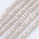 Chapelets de perles en verre électroplaqué EGLA-P018-2mm-FR-A01-1
