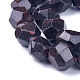 Natürlicher Granat Perlen Stränge G-I225-05-15x20mm-3