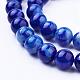 Natural Agate Bead Strands G-P289-02A-6mm-3