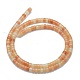 Chapelets de perles en aventurine rouge naturelle G-F631-A11-02-2