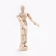 Unfinished Blank Wooden Puppet DIY-WH0163-92A-3