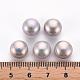 Flat Round Natural Cultured Freshwater Pearl Beads PEAR-R015-47-5