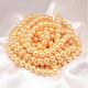 Round Shell Pearl Bead Strands BSHE-L011-8mm-A008-2