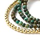 Ensemble de bracelets extensibles empilables de perles love mama pour la fête des mères BJEW-JB07159-9