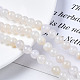 Chapelets de perles en agate naturelle craquelée G-S359-240B-1-3