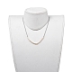Collares de abalorios de perlas naturales NJEW-JN02807-4
