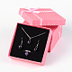Valentines Day Wife Gifts Packages Cardboard Jewelry Set Boxes CBOX-B002-4-2
