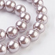 Umweltfreundliche runde Perlenstränge aus gefärbtem Glasperlen HY-A002-10mm-RB017-3