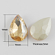 Diamante de imitación de cristal en punta RGLA-Q001-M-2