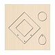 Matrici per taglio del legno DIY-WH0169-84-1