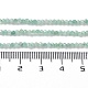 Brins de perles de quartz émeraude naturelle G-P514-A01-01-5