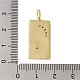Подвески из латуни и кубического циркония KK-L216-008G-01-3