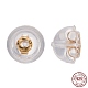 925 plata esterlina tuercas de oreja&nbsp;STER-E062-01G-6