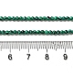 Synthetik Malachit Perlen Stränge&nbsp;G-B090-A13-01-5