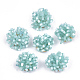 Cabochons en perles de verre FIND-T044-21B-1