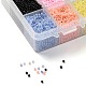 375g 15 colores cuentas de semillas de vidrio SEED-JP0004-02-2mm-4