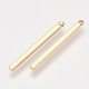 Brass Bar Pendants X-KK-S348-384C-2
