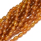Chapelets de perles d'agate naturelle G-D0005-11-1