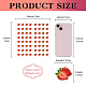 CREATCABIN 512pcs Strawberry Planner Stickers Self-Adhesive Stickers Fruit Planners Journals Agendas DIY Calendar Crafting Tabs Events Flags 8 Sheets Decoration for Gifts Box Envelope Seals DIY-WH0370-010-2