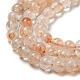 Chapelets de perles de citrine naturelle G-A097-B08-05-3