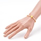 Bracelets extensibles perlés heishi en pâte polymère à la main BJEW-JB06142-01-4