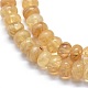 Chapelets de perles de pierre de pastèque en verre G-E507-10A-8mm-3