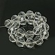 Faceted Glass Round Beads Strands X-GF18mmC01Y-2