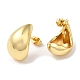 Boucles d'oreilles en forme de larme en laiton plaqué en rack EJWE-Q766-03G-2