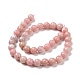Natural Pink Opal Beads Strands G-E571-22C-3