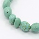 Natural Howlite Beads Strands TURQ-I006-04-1