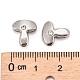 Perles coulissantes de lettre pour la fabrication de bracelet de montre ALRI-O012-T-NR-3